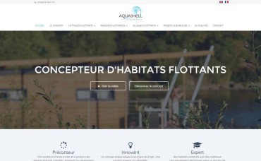 Aquashell Maison flottante